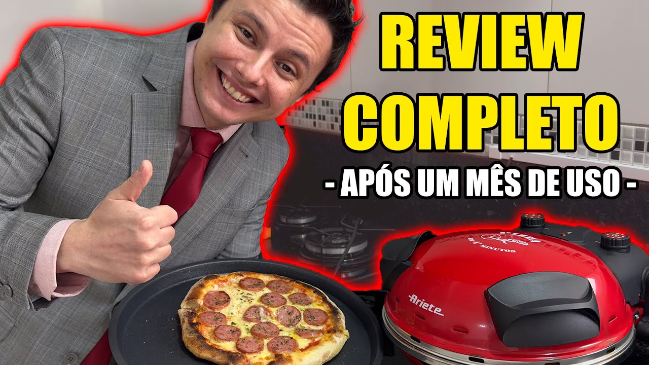REVIEW FORNO DE PIZZA APÓS 1 MÊS DE USO (Ariete)