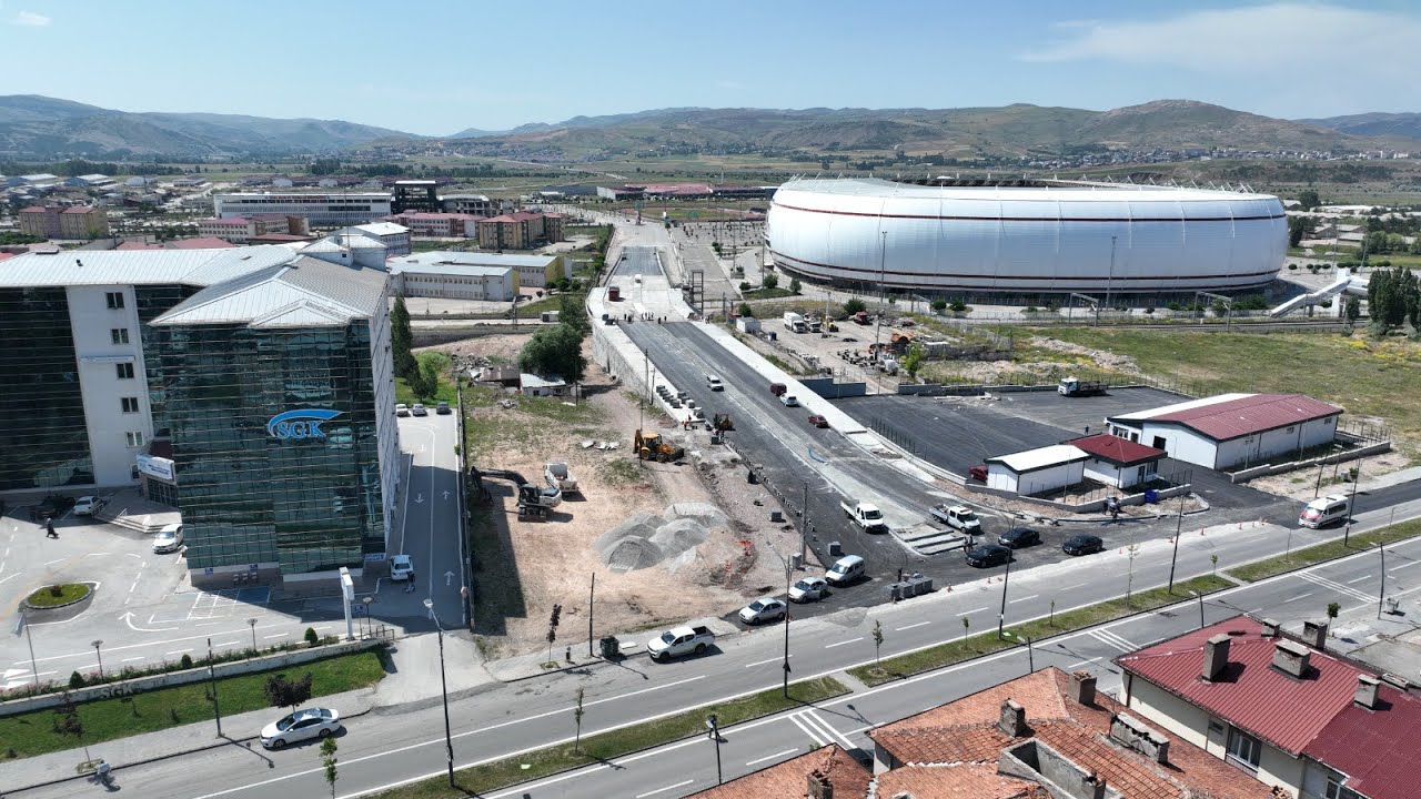 Stadyum yanı üst geçit ve bağlantı yolu projesini yakın zamanda hizmete açıyoruz