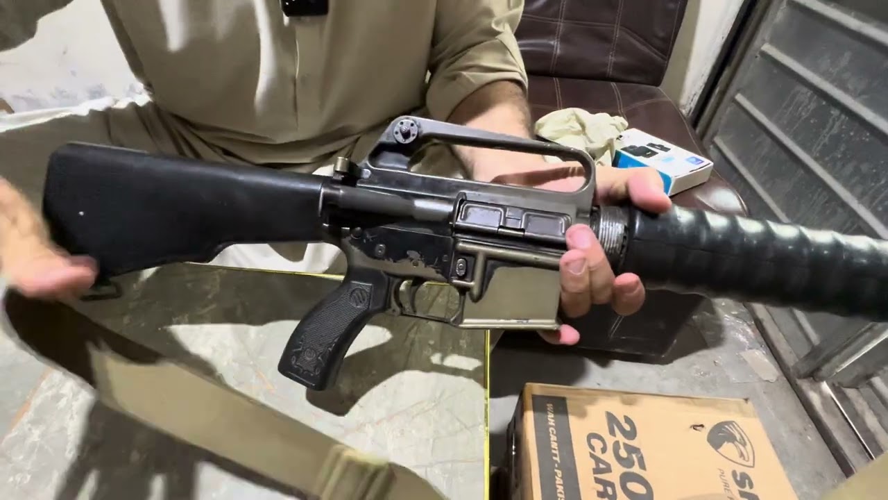 Norinco m16 223 bore rifle made in China semiautomatic