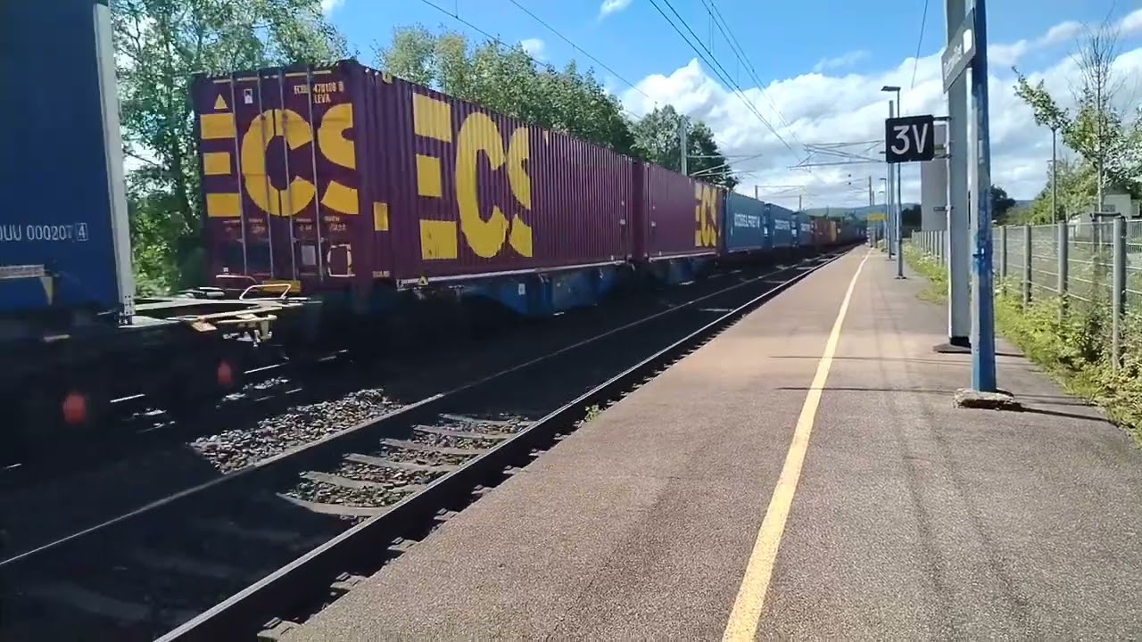 Acheminement de Traxx, TGV, TER et d’autres surprises à Erstein et Dettwiller !
