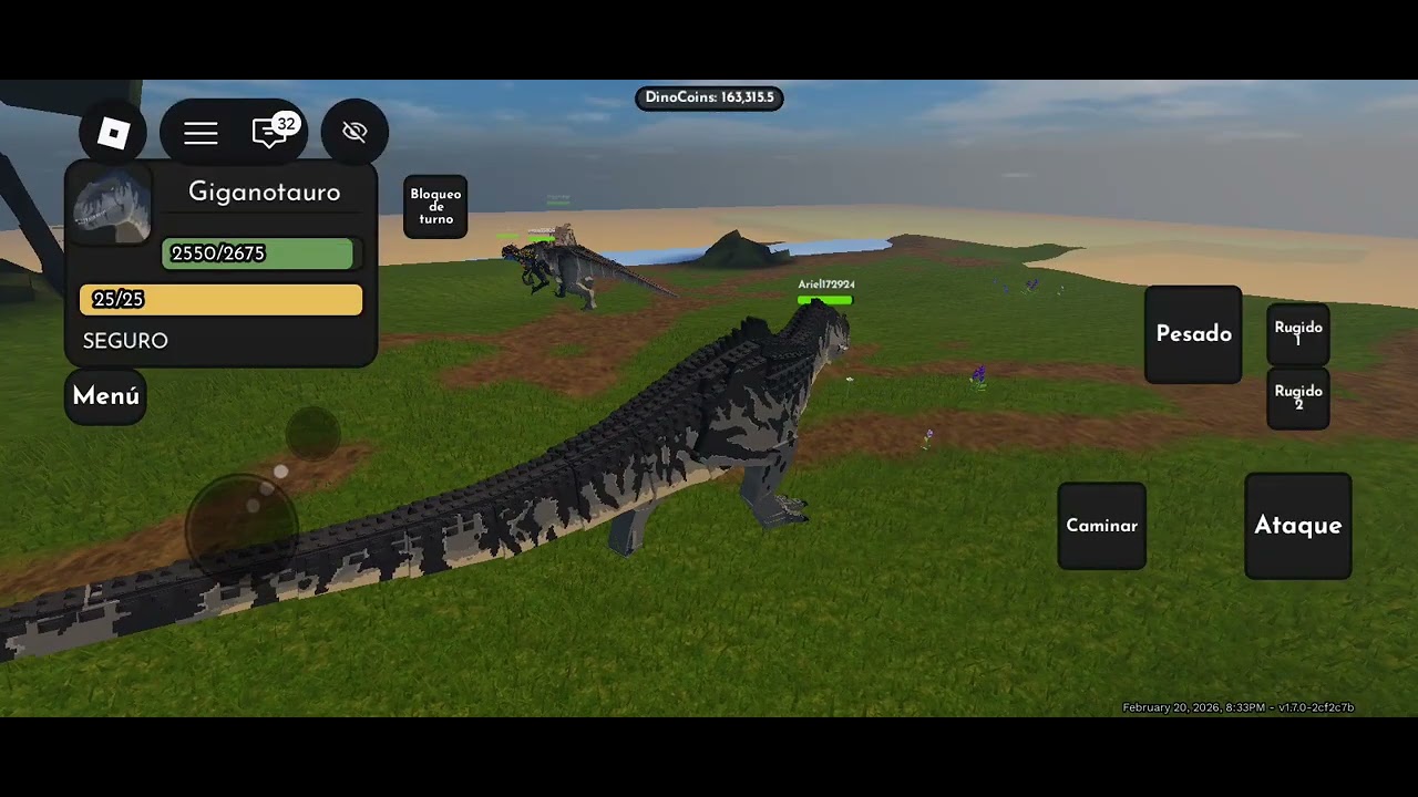 Nueva autualisasion de jurasic bloki