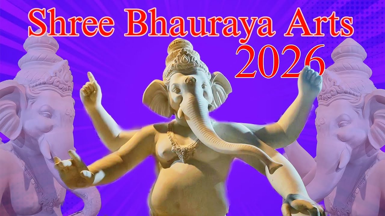 Shree Bhauraya Arts 2026 Ganesh Making | Ganesh  idols 2026 | Bhauraya Arts 2026 ganesh idols