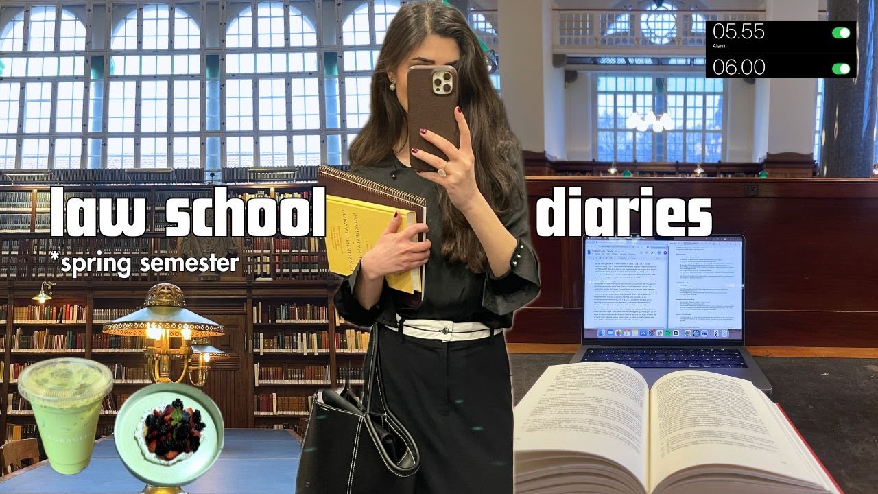 first week of spring semester @ UCPH 📘 6am mornings, productive days, classes, law school study vlog