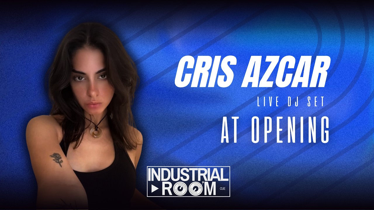 Cris Azcar Live Dj Set At Industrial Room, Indie Dance Dark Disco