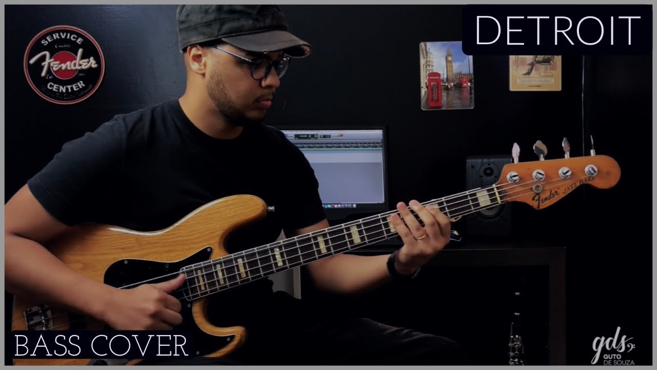 DETROIT - MARCUS MILLER | BASS COVER