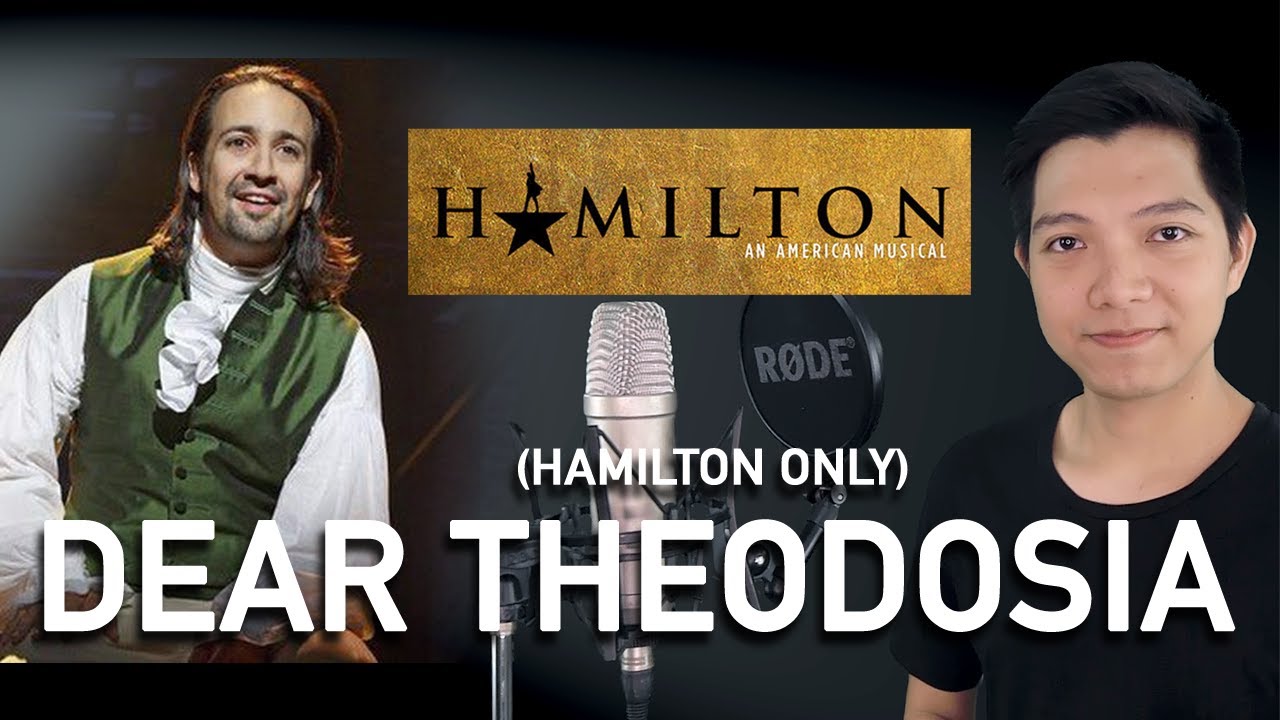 Dear Theodosia (A. Hamilton Part Only - Karaoke) - Hamilton