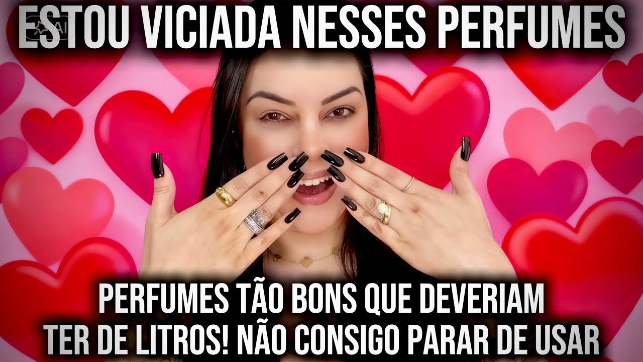 ESSES PERFUMES SÃO TÃO BONS QUE MERECIAM TER DE LITROS! ESTOU VICIADA NESSES PERFUMES! SÓ QUERO ELES