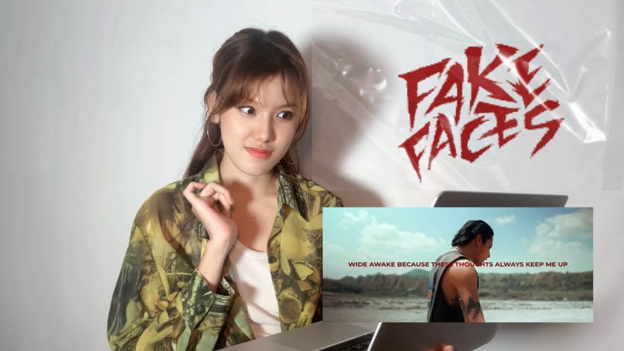 ‘FAKE FACES’ by FELIP SUSON Lyric Video (Girlfriend reaction delulu edition)