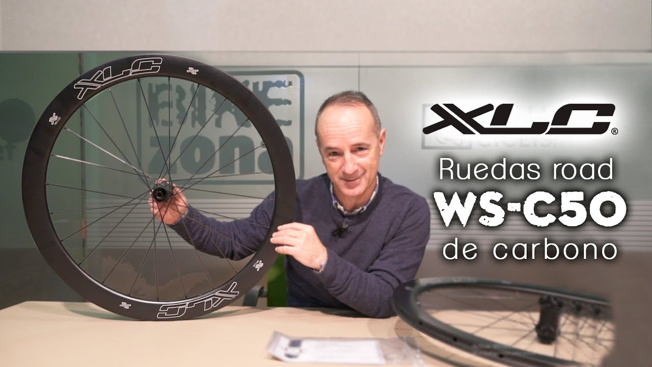 Ruedas para carretera de carbono XLC WS-50