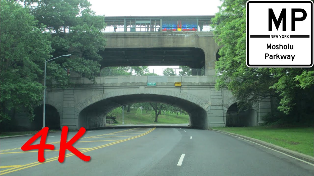 ⁴ᴷ Mosholu Parkway southbound [4K VIDEO]