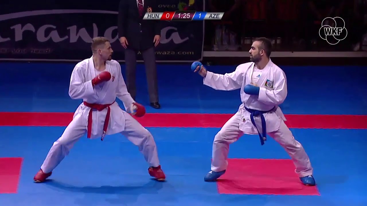 Gabor Harspataki (HUN) - Rafael Aghayev (AZE) - European Championships 2018 - Final Kumite -75 kg