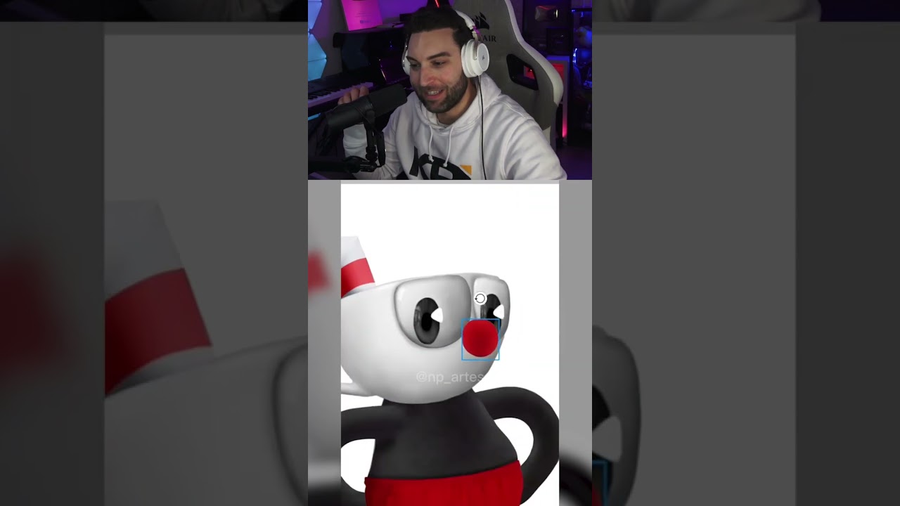AS&Iacute; SER&Iacute;A CUPHEAD EN LA VIDA REAL #shorts #reaccion #cuphead