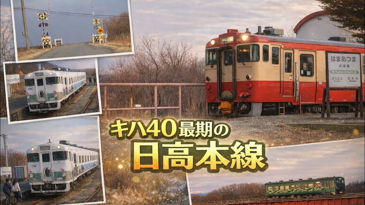 日高本線  キハ40    最期の記録