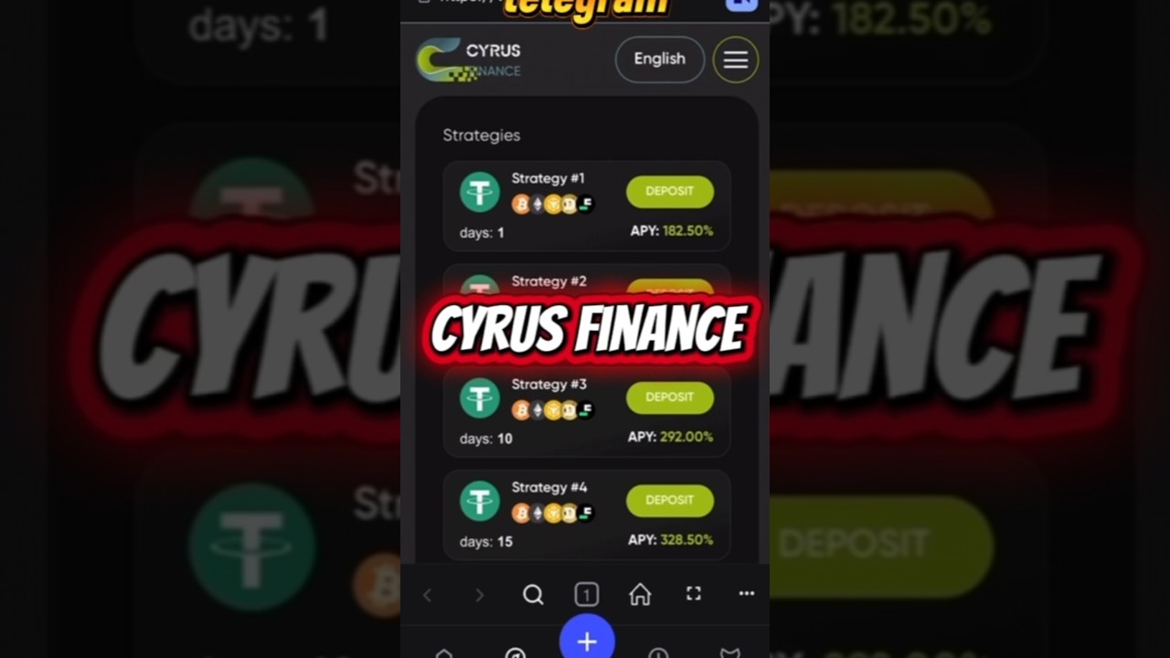 Cyrus Finance: Bitnest Replacement Review, Registration, and Feedback #Cyrus_Finance #cyrus #bitn...