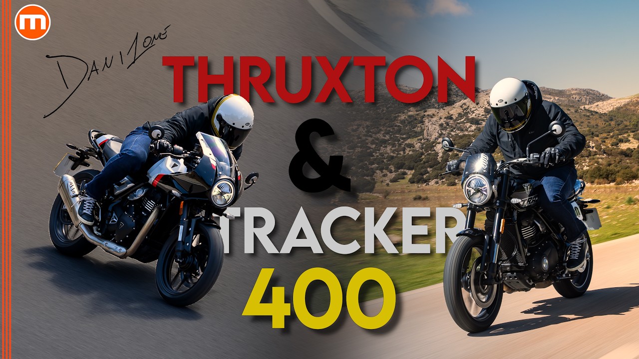 Triumph Tracker & Thruxton 400 | Prova su strada con pregi e difetti delle piccole pesti inglesi