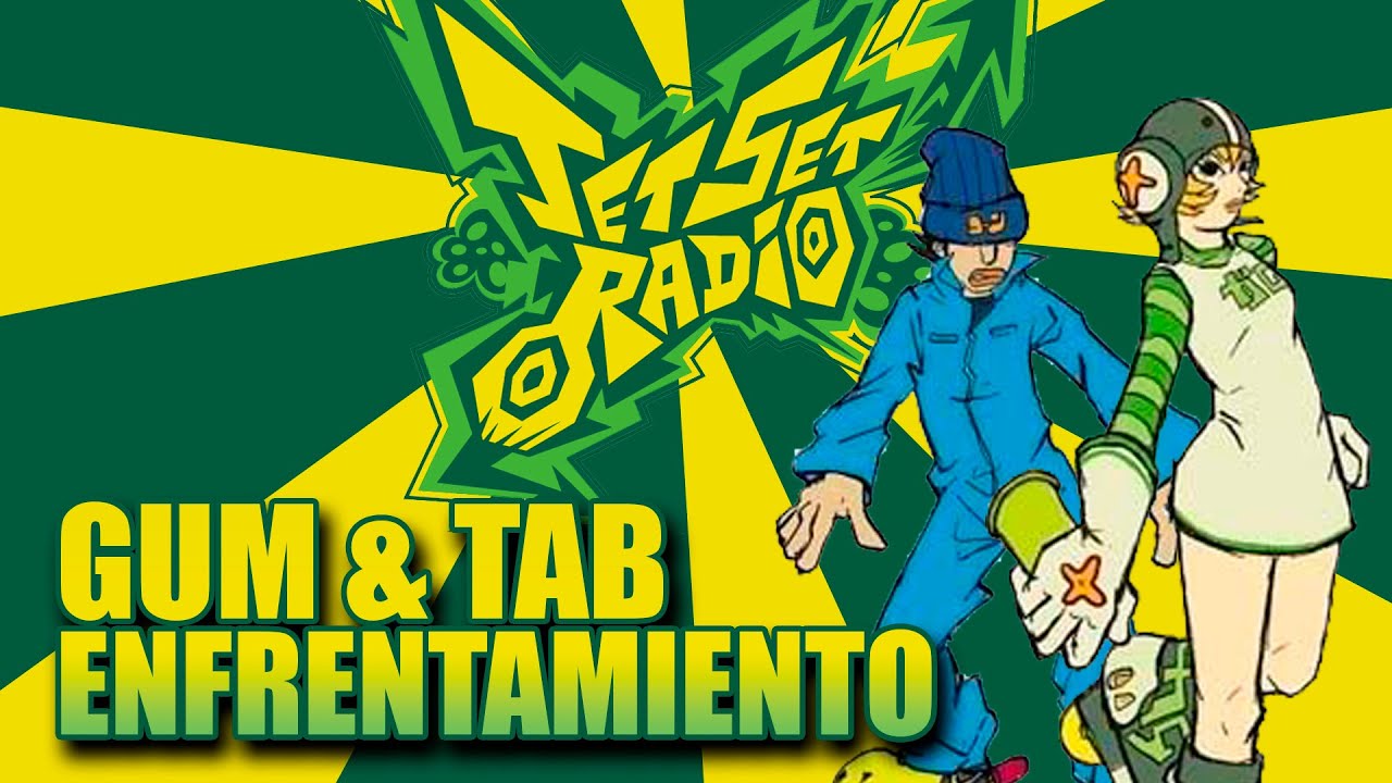 ENFRENTAMIENTO: GUM & TAB (Tutorial) | Jet Set Radio HD