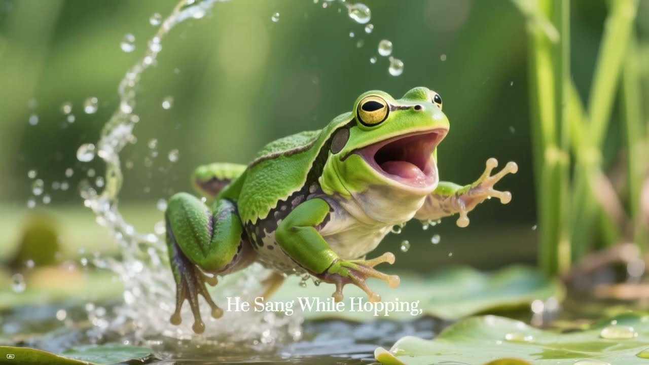 The frog who wouldn't stop singing