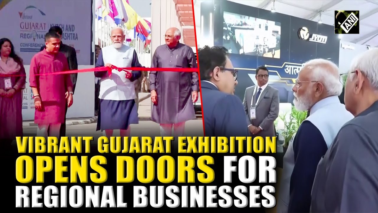 Vibrant Gujarat Regional Conference opens as PM Modi launches trade expo for Kutch, Saurashtra