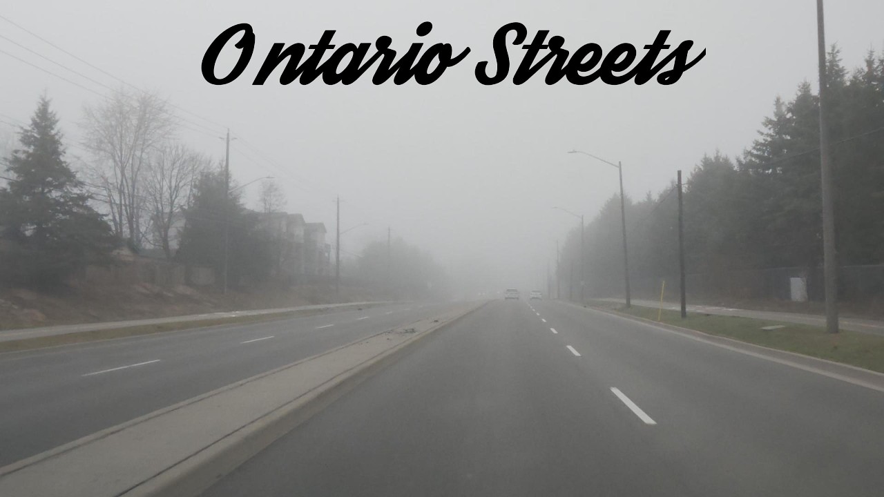 Visibility Dropped During This Evening Drive