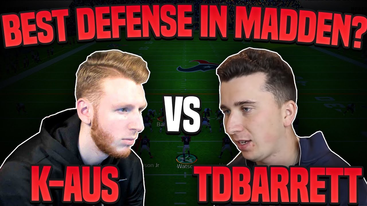 K-Aus vs TDBarrett | Best Defense in Madden 20! -Pro Madden Gameplay