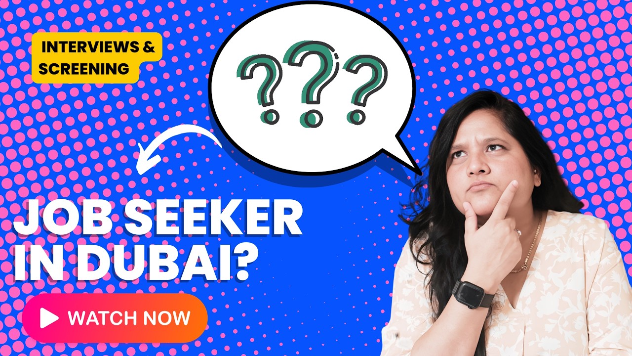 How to Get a Job in Dubai | Interview Tips & Recruiter Process Explained | CV Screening & Gupshup