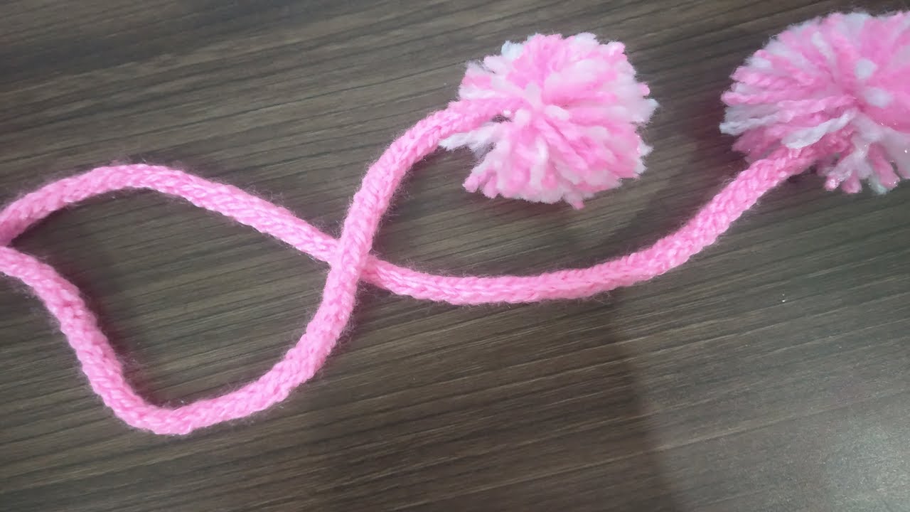How to Make Woolen Rope (In Hindi)