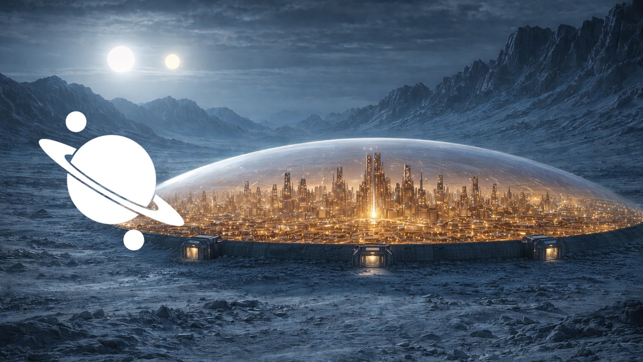 Dome City on an Ice Planet 6 Hours | Retro Sci-Fi Theremin | Lo-fi Background Music | Stay Focused