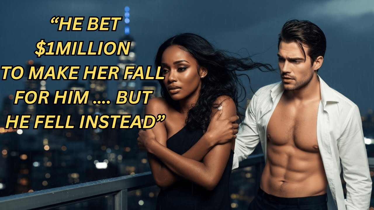 “The Billionaire Bet $1 Million to Make Her Fall in Love — But He Fell Instead”#billionaireromance