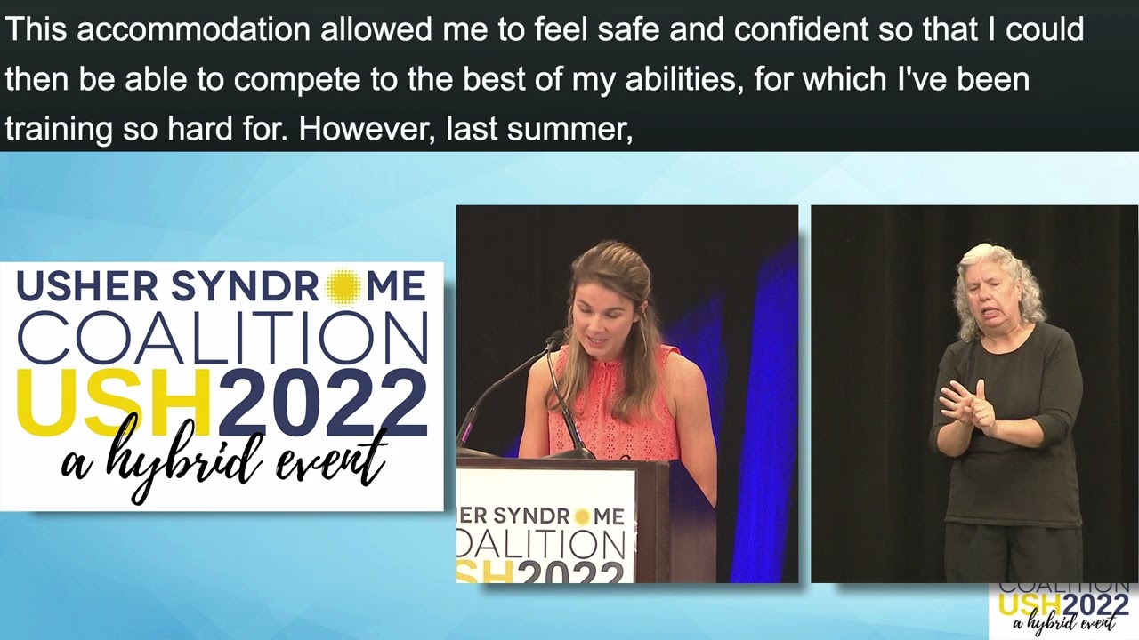 Keynote Speaker from the USH Community, Becca Meyers