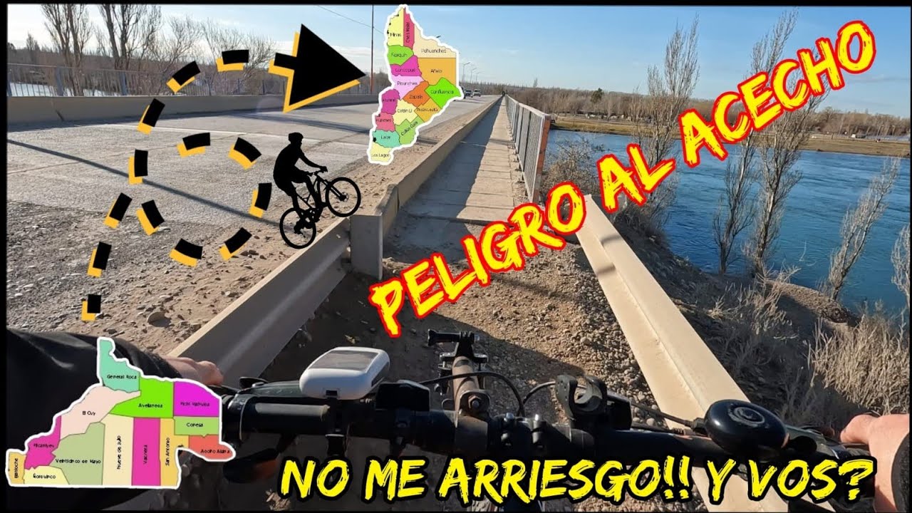 R&iacute;o Negro - Balsa las Perlas - Peligro al acecho!! No me arriesgo y vos?