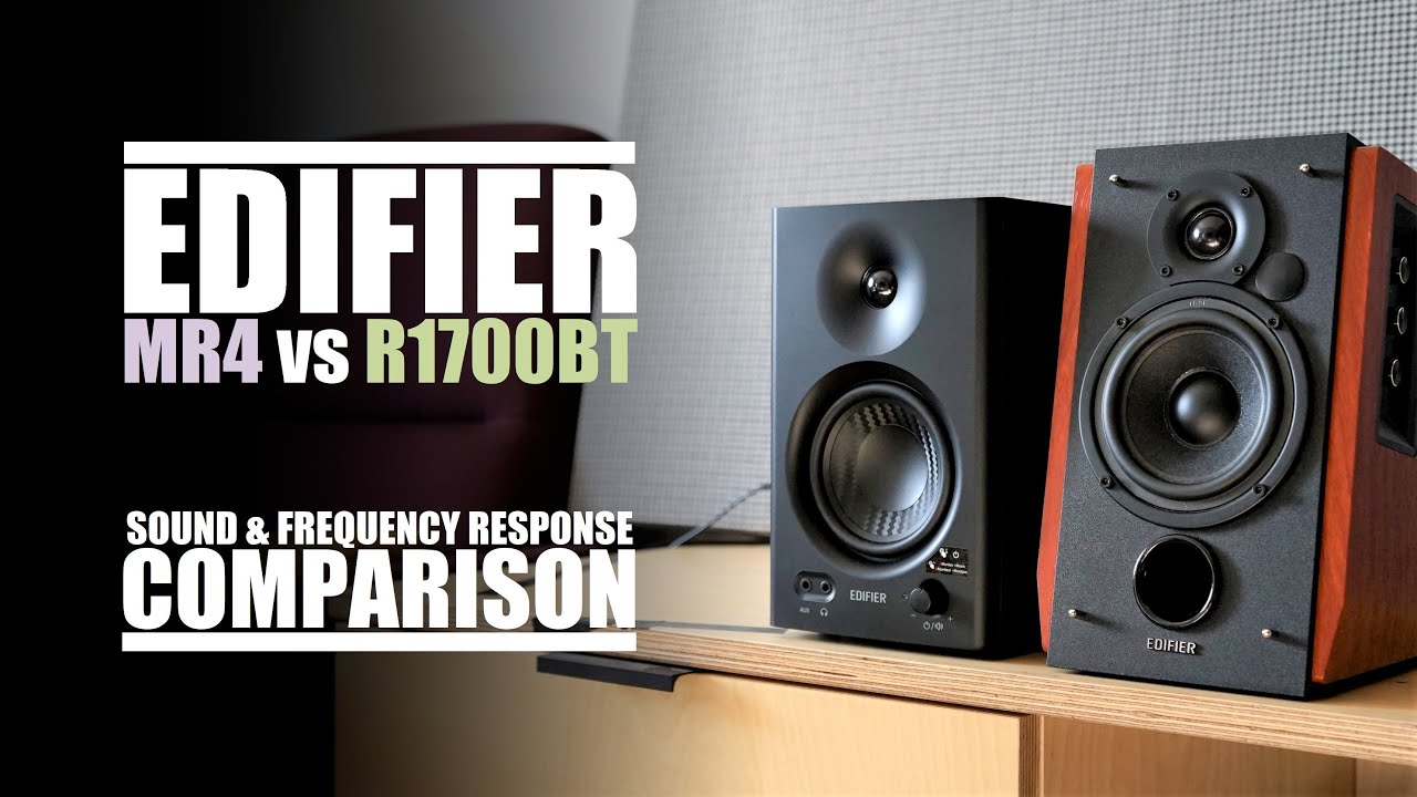 DSAUDIO.review || Edifier MR4 против Edifier R1700BT || sound.DEMO