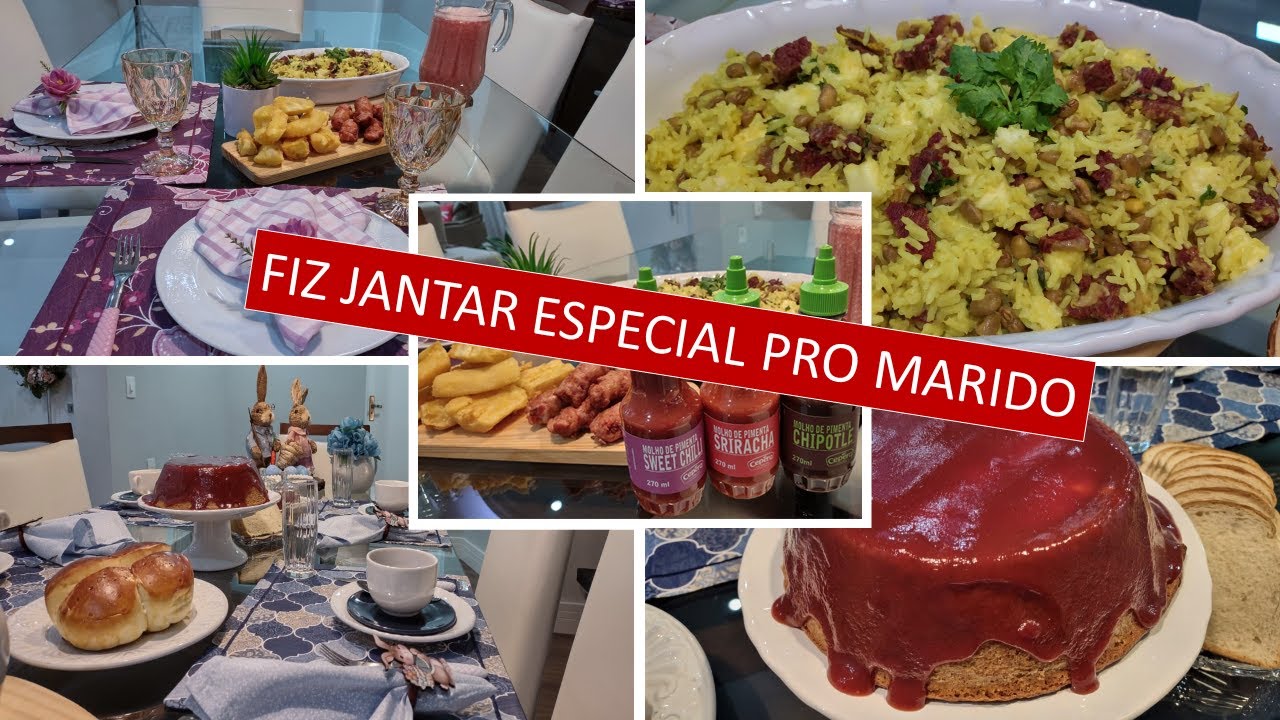 CAFÉ DA TARDE E JANTAR | BOLO MARAVILHOSO DE ROMEU E JULIETA E BAIÃO DE DOIS | JANTAR A DOIS