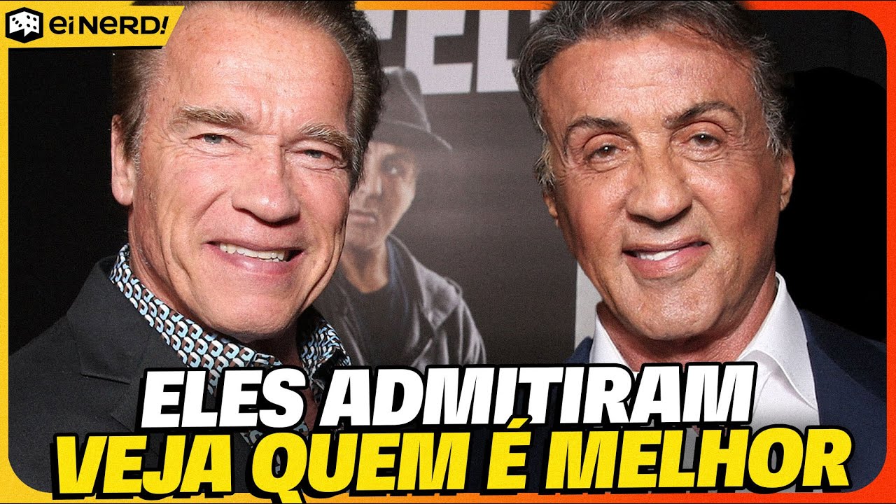 STALLONE OU SCHWARZENEGGER? UM DOS DOIS ADMITIU QUEM ERA O MELHOR
