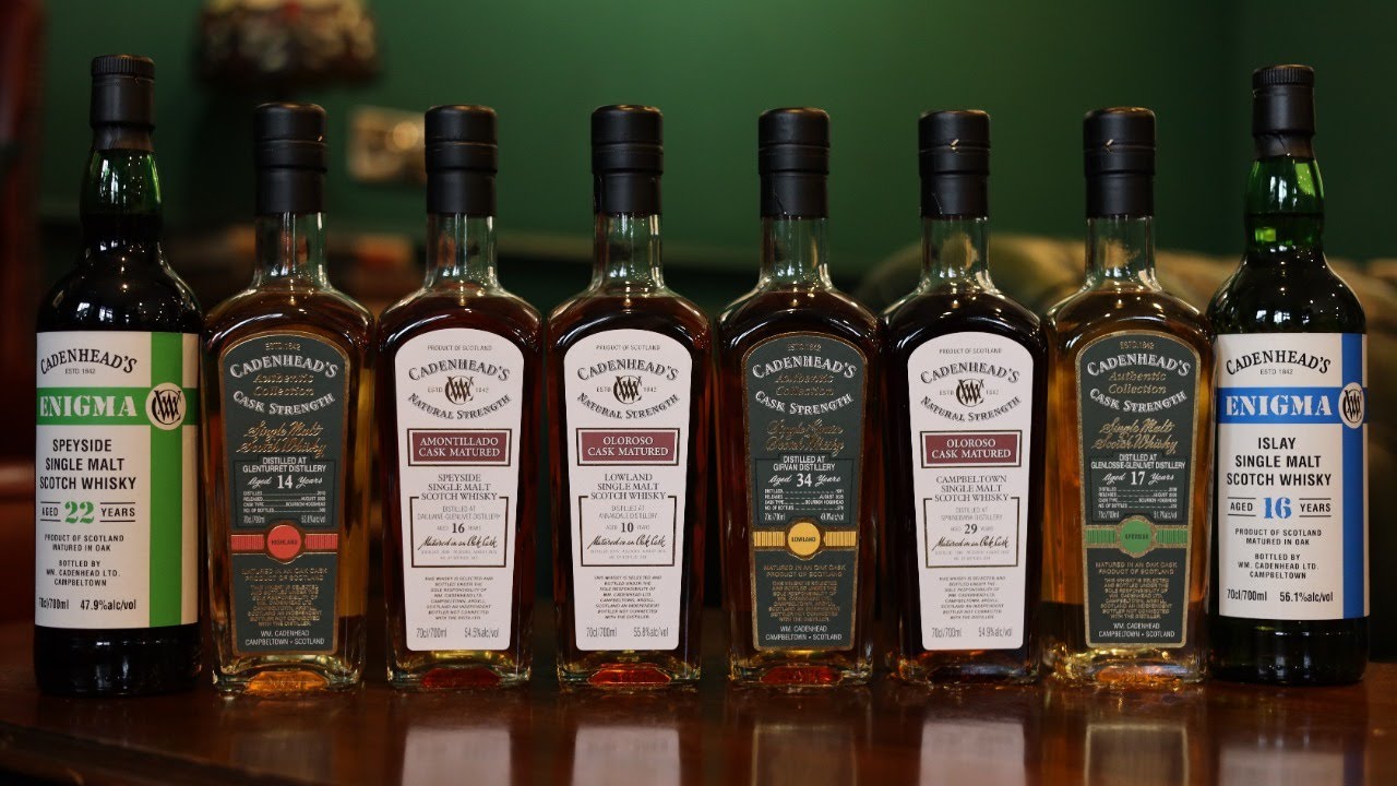 Cadenhead's August 2025 Tasting