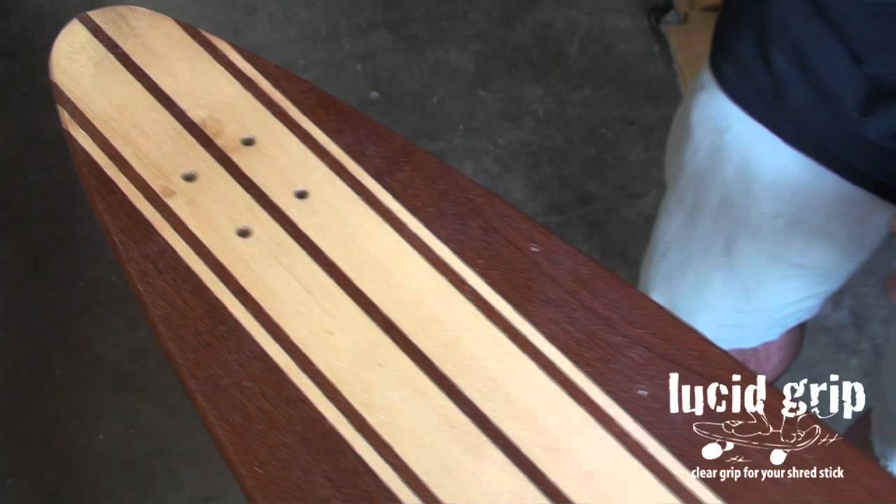 Clear spray on grip tape by Lucid Grip