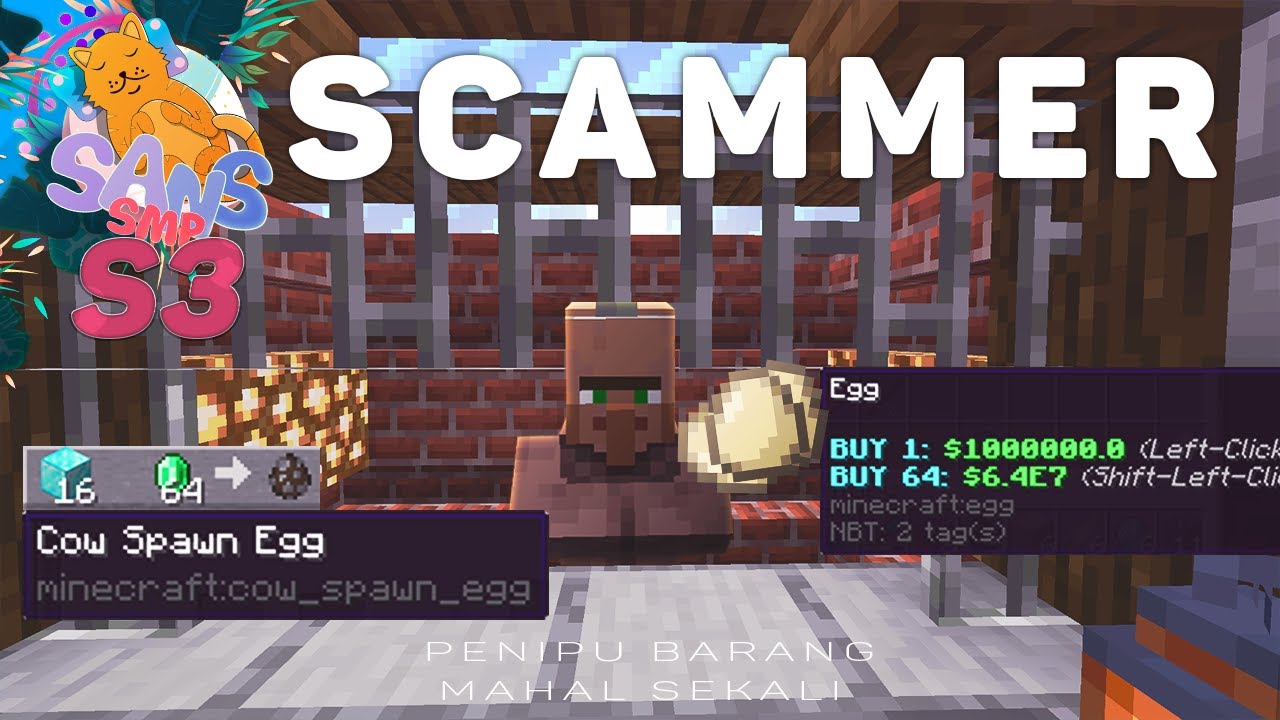 SCAM SHOP IN SANS SMP | Episode 2 | Sans SMP S3