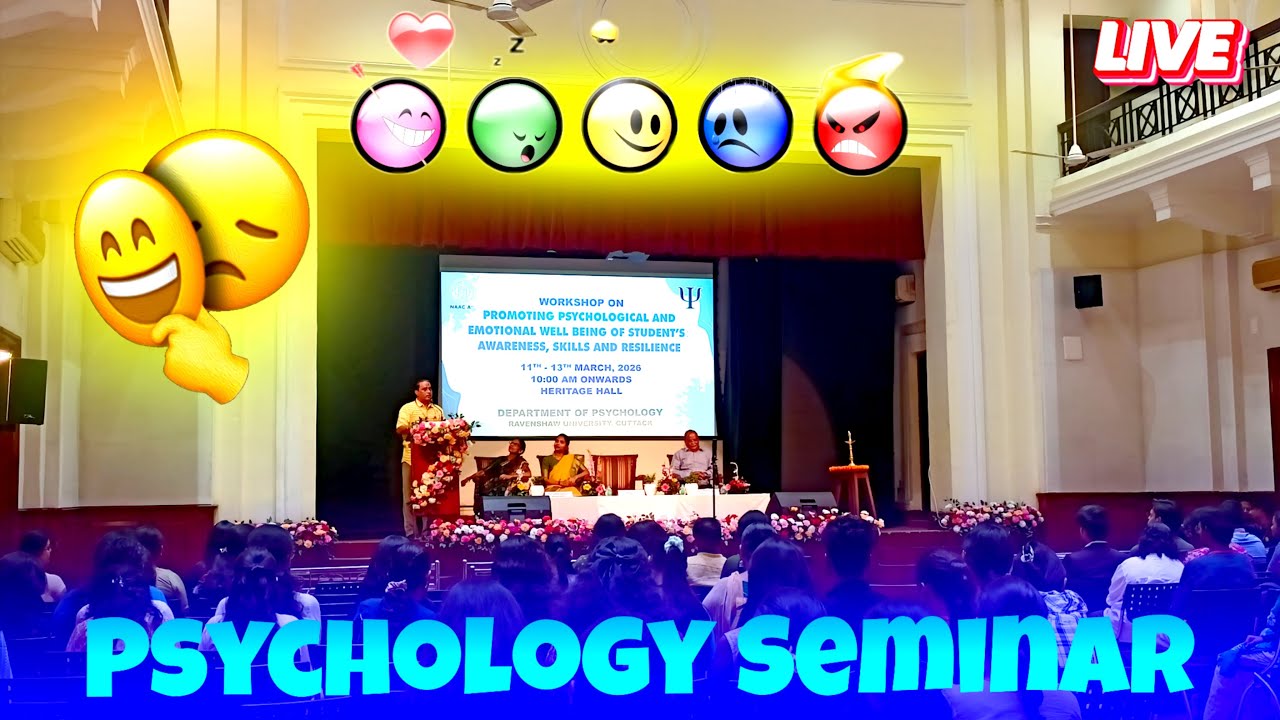 Psychology Seminar in Ravenshaw University ❤️ Gollari Vlogs
