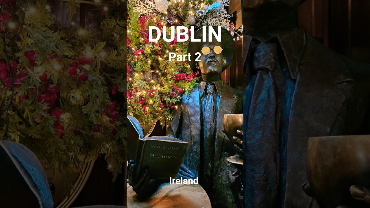 DUBLIN: Temple Bar, Dublin Castle & Butlers! 🇮🇪✨ 