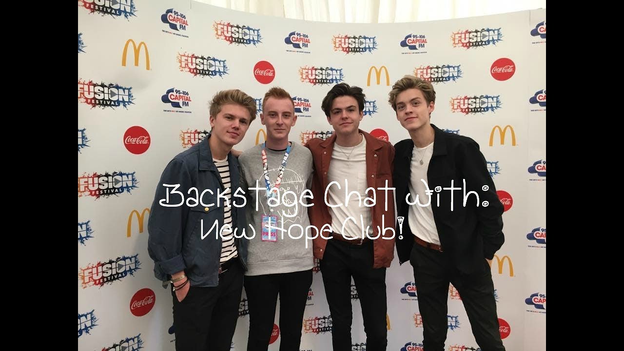BACKSTAGE CHAT WITH: NEW HOPE CLUB! | DANIEL BIRD