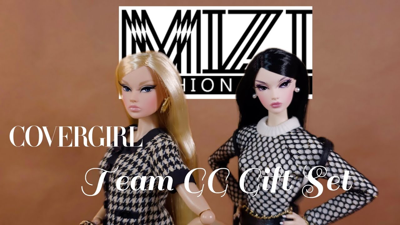 Undoxing MIZI DOLLS COVERGIRL TEAM GG Gift Set from JHD Fashion Dolls.