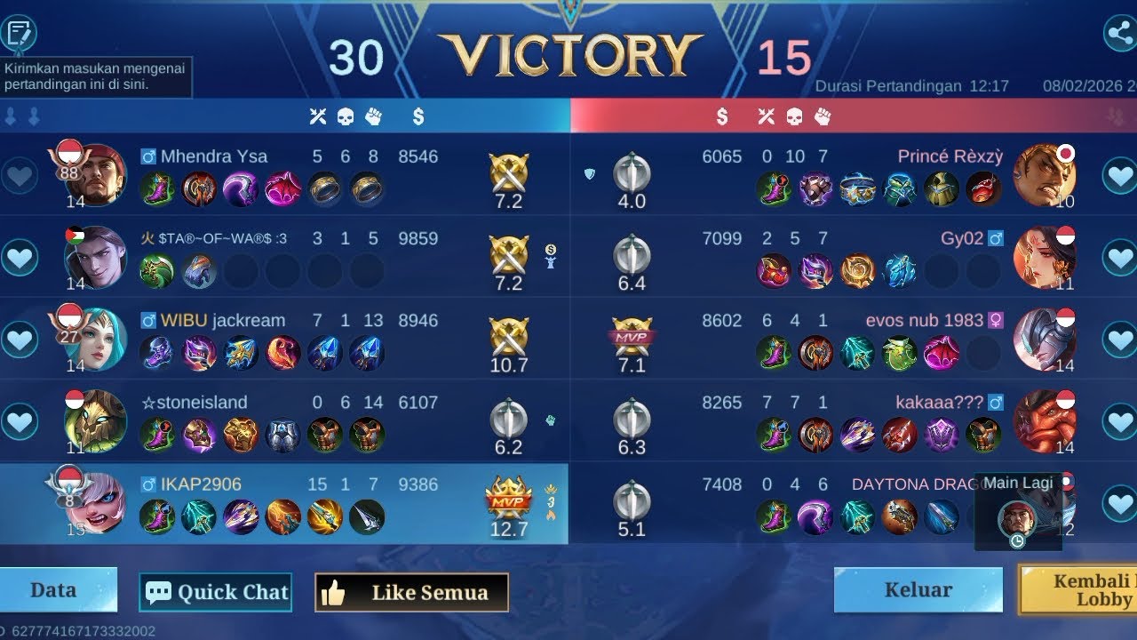 Bermain Popol & Kupa S39 Mobile Legends: Bang Bang