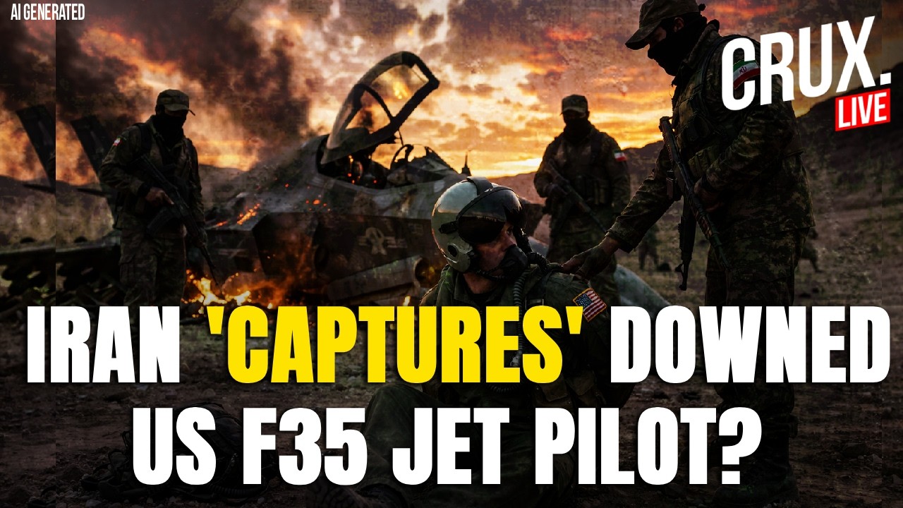 BREAKING LIVE | Iran 'Captures' American Fighter Pilot After 'Downing' US F-35 Jet? | IRGC | Trump