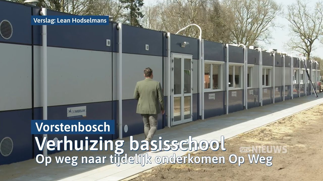 Tijdelijke basisschool Op Weg in Vorstenbosch bijna klaar I Dtv Oss & Bernheze