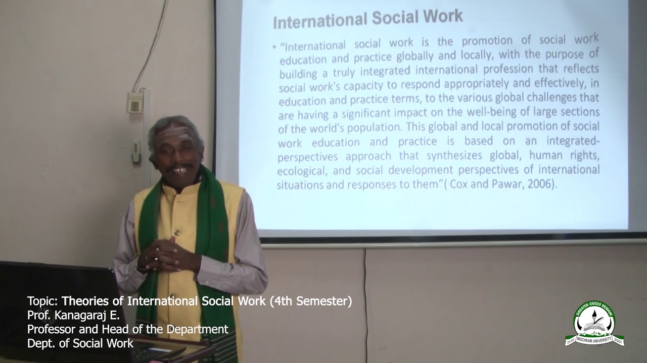 Theories of International Social Work (4th Semester, MSW)