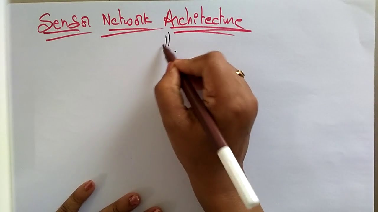 Sensor network architecture | Part-1/2 |  | Adhoc N/w | Lec-42 | Bhanu Priya