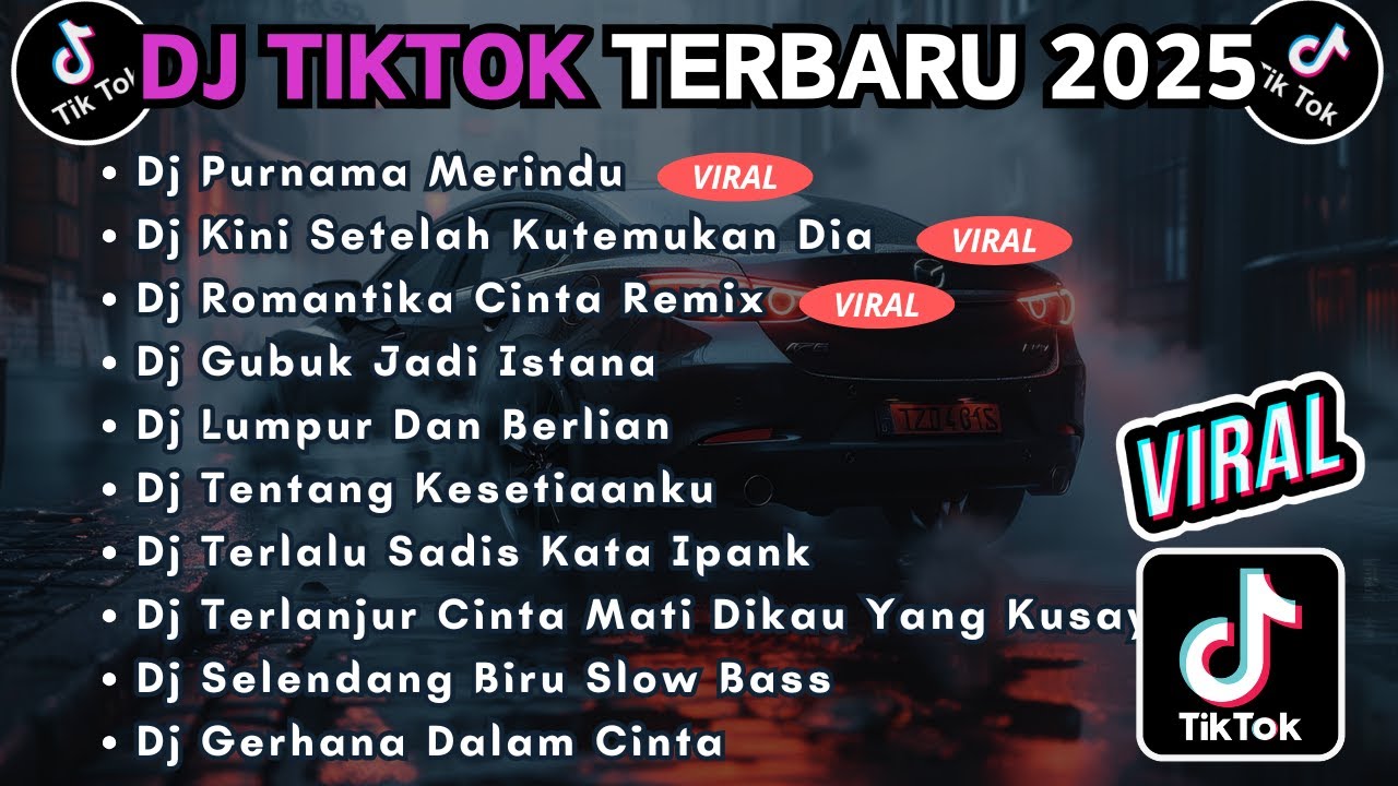 DJ TIKTOK TERBARU 2025 FULL BASS || DJ PURNAMA MERINDU | DJ KINI SETELAH KUTEMUKAN DIA