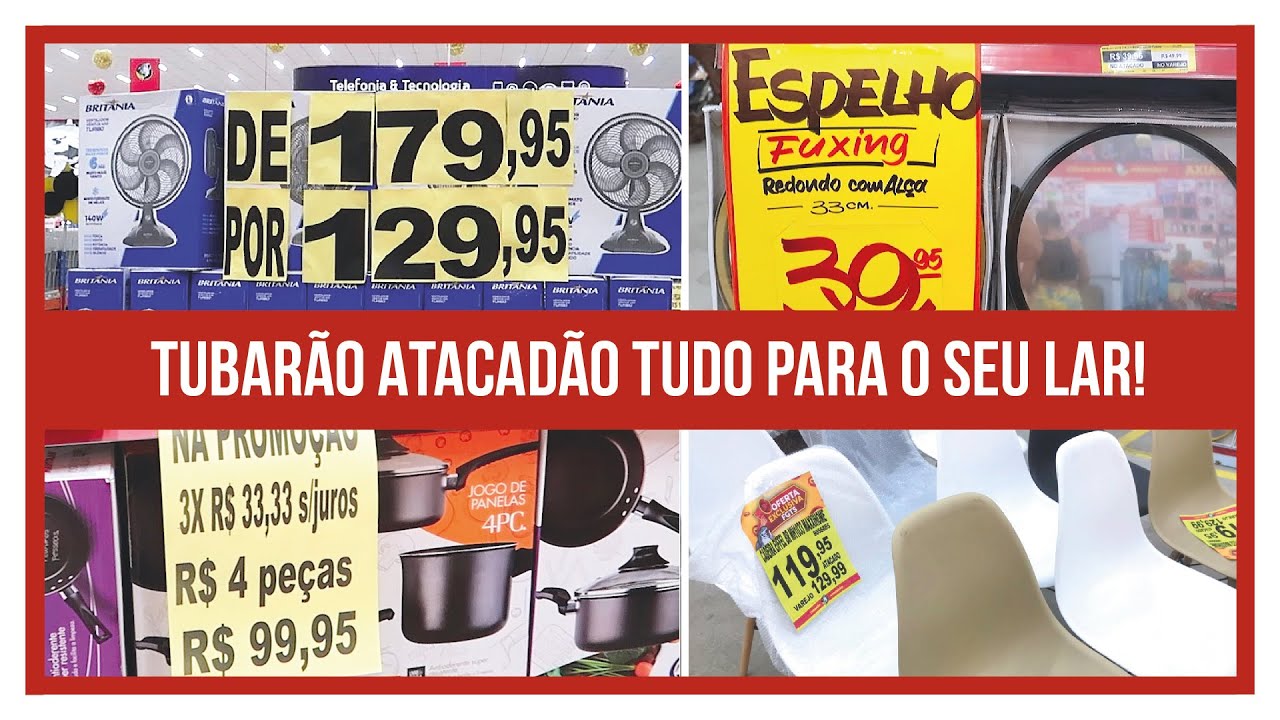 VOLTAMOS COM ACHADINHOS NO TUBARÃO ATACADÃO DE DUQUE DE CAXIAS RJ | TUDO PARA SEU LAR 🏠#achadinhos