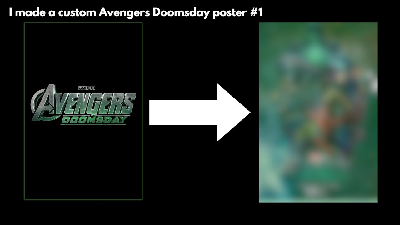I made a custom Avengers Doomsday poster #1