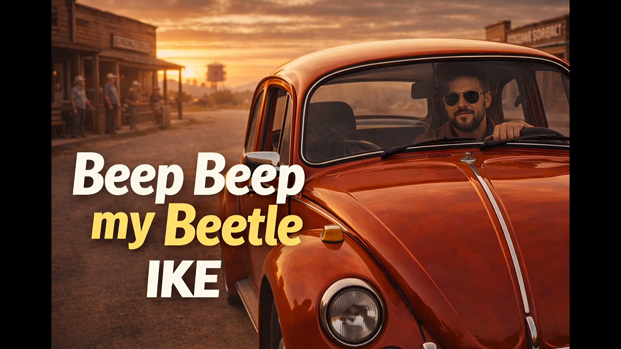 Beep Beep My Beetle - IKE - Classic Honky Tonk Country Song #country #countrymusic #newmusic
