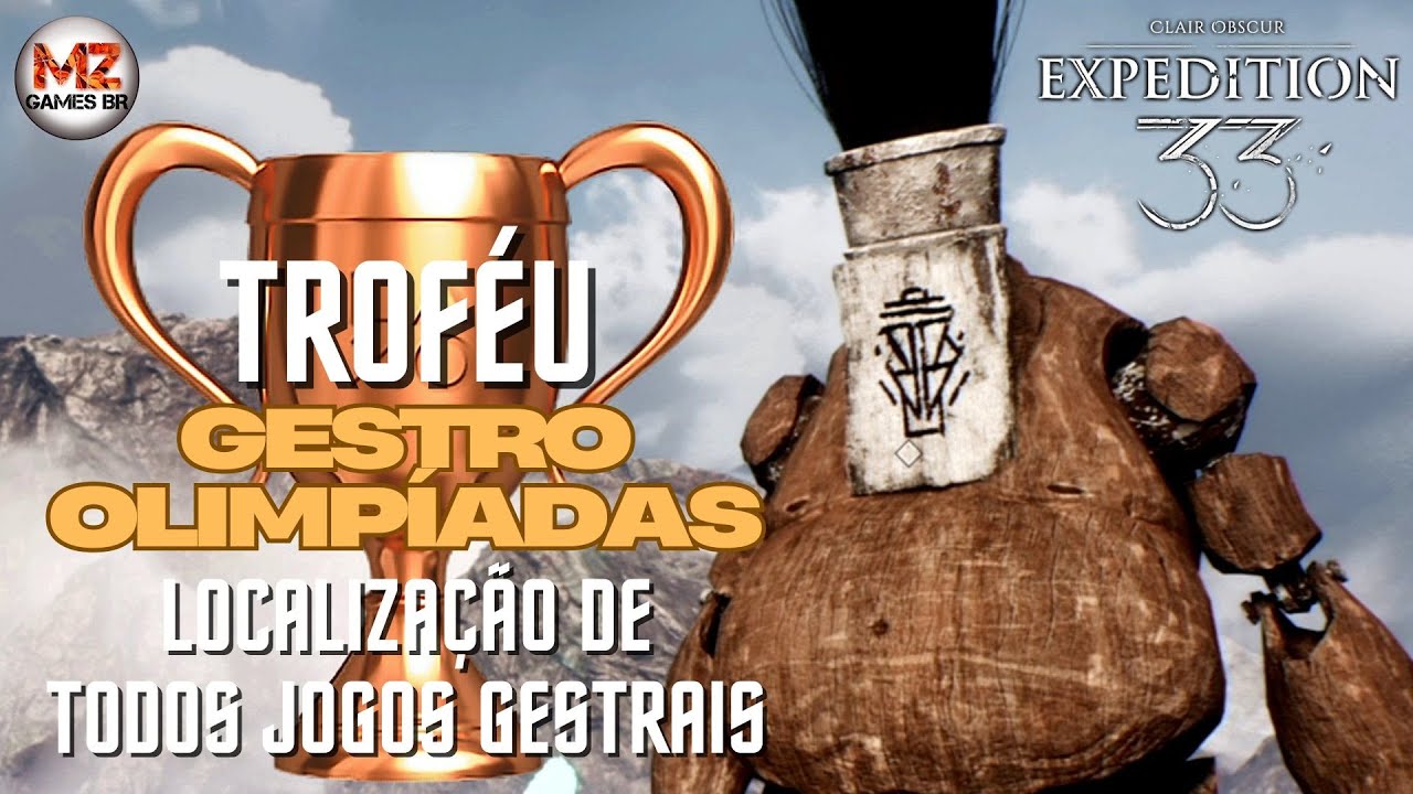 CLAIR OBSCUR: EXPEDITION 33 | Troféu: GESTROLIMPÍADAS + Localização de todos os JOGOS GESTRAIS